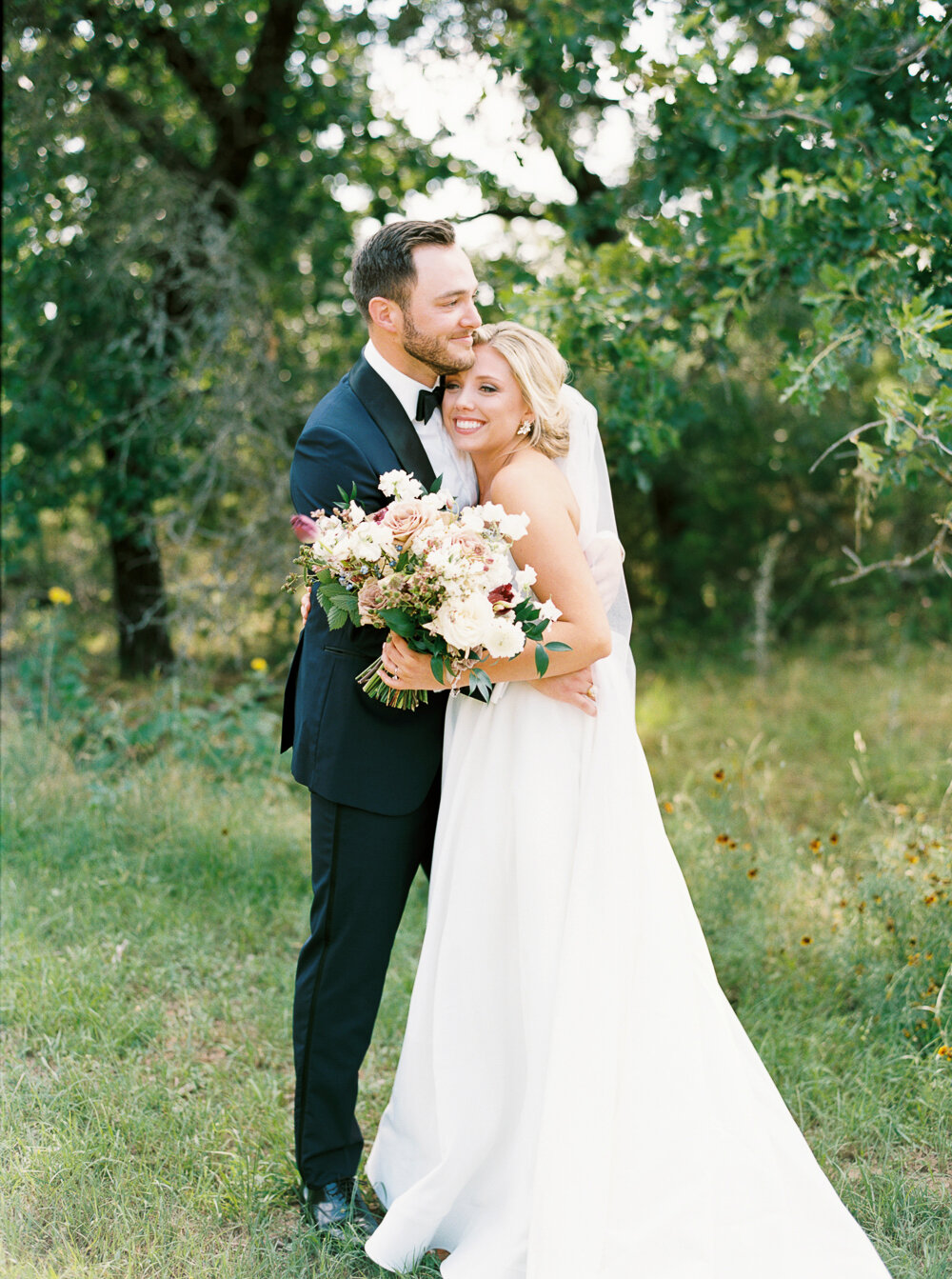 Bride and Groom's First Look by Courtney Leigh Photography