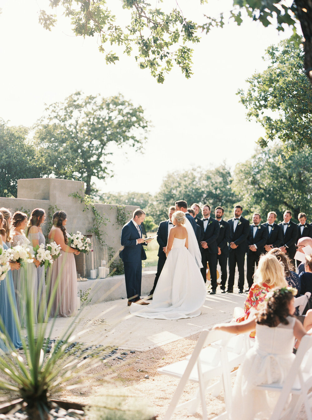 Fredericksburg Wedding by Courtney Leigh Photography, Outdoor Ceremony Location