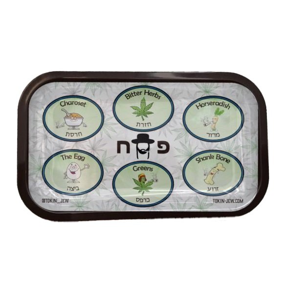 Seder Plate Rolling Tray