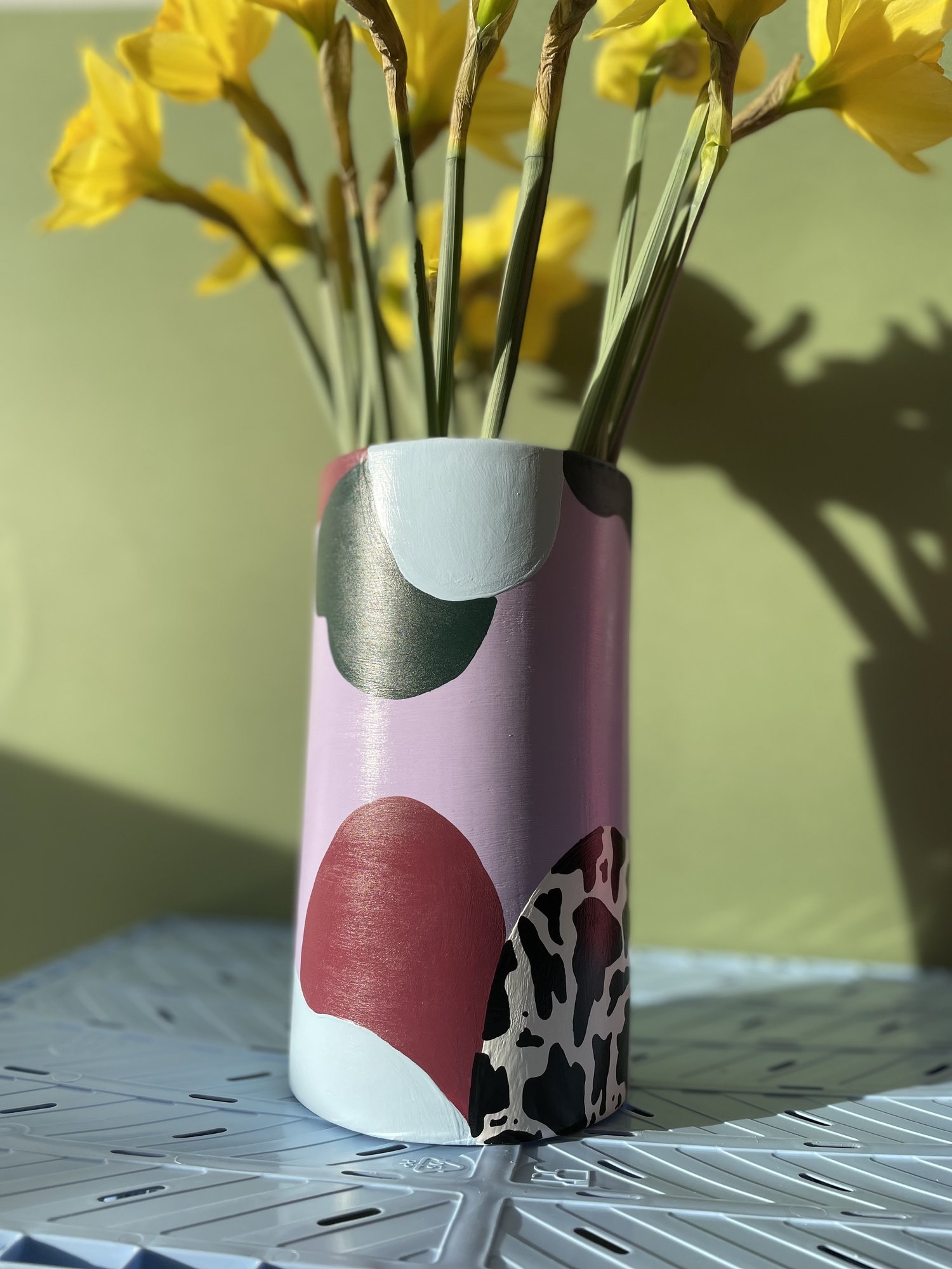 Cow Print Ceramic Vase — Pimpupyourplants