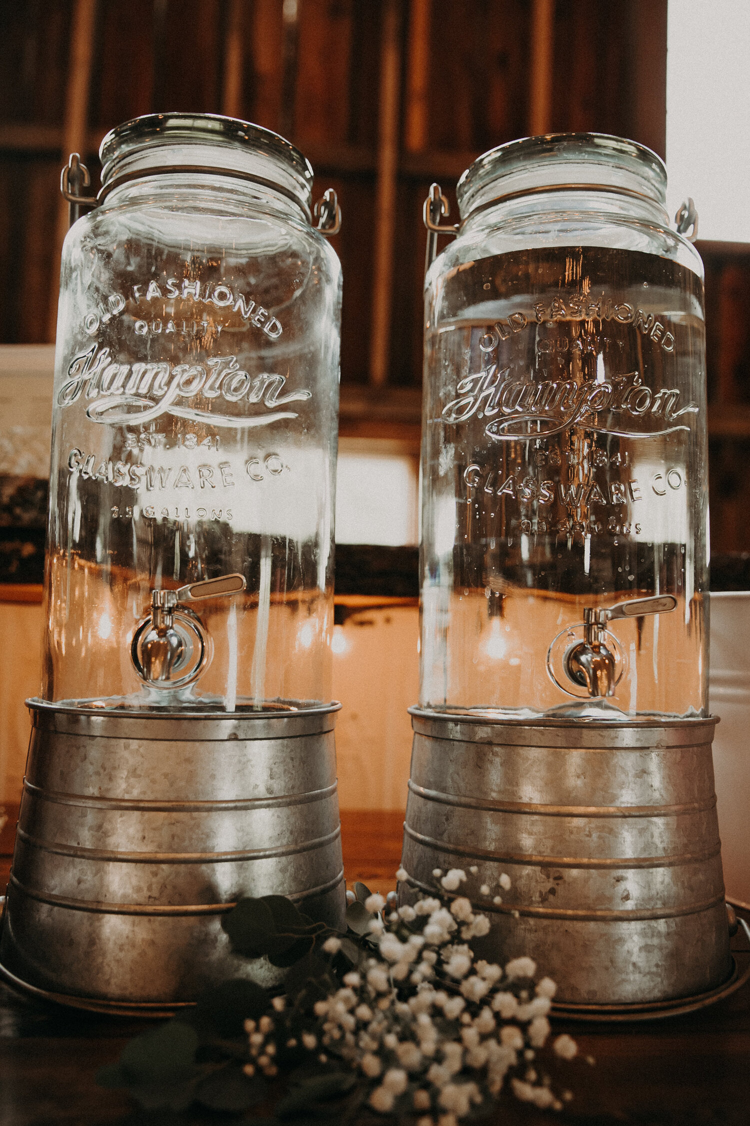 2½ Gal Rustic Country Beverage Dispenser