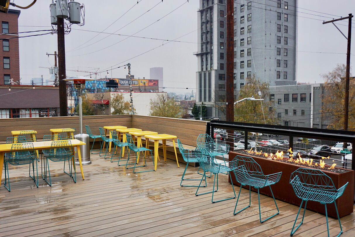Modern Times PDX Rooftop Patio