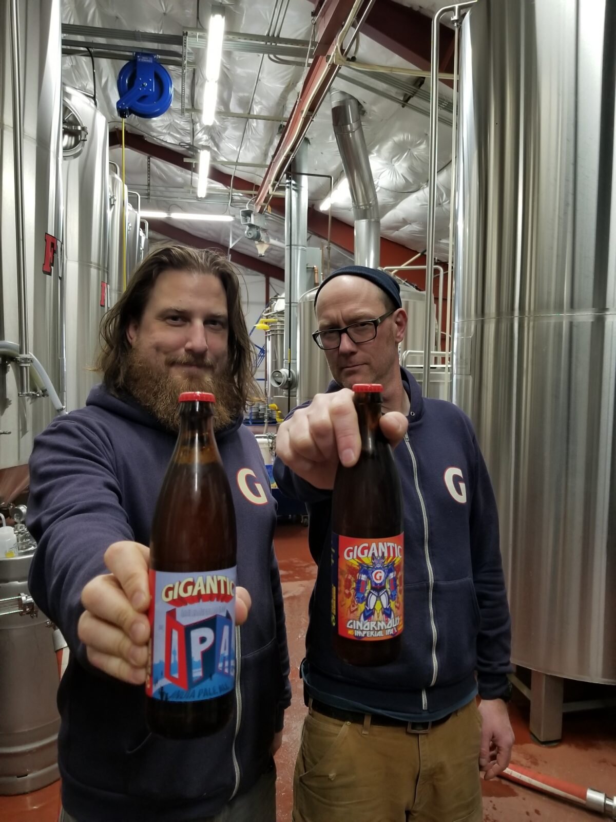 Gigantic Brewing's Ben Love and Van Havig
