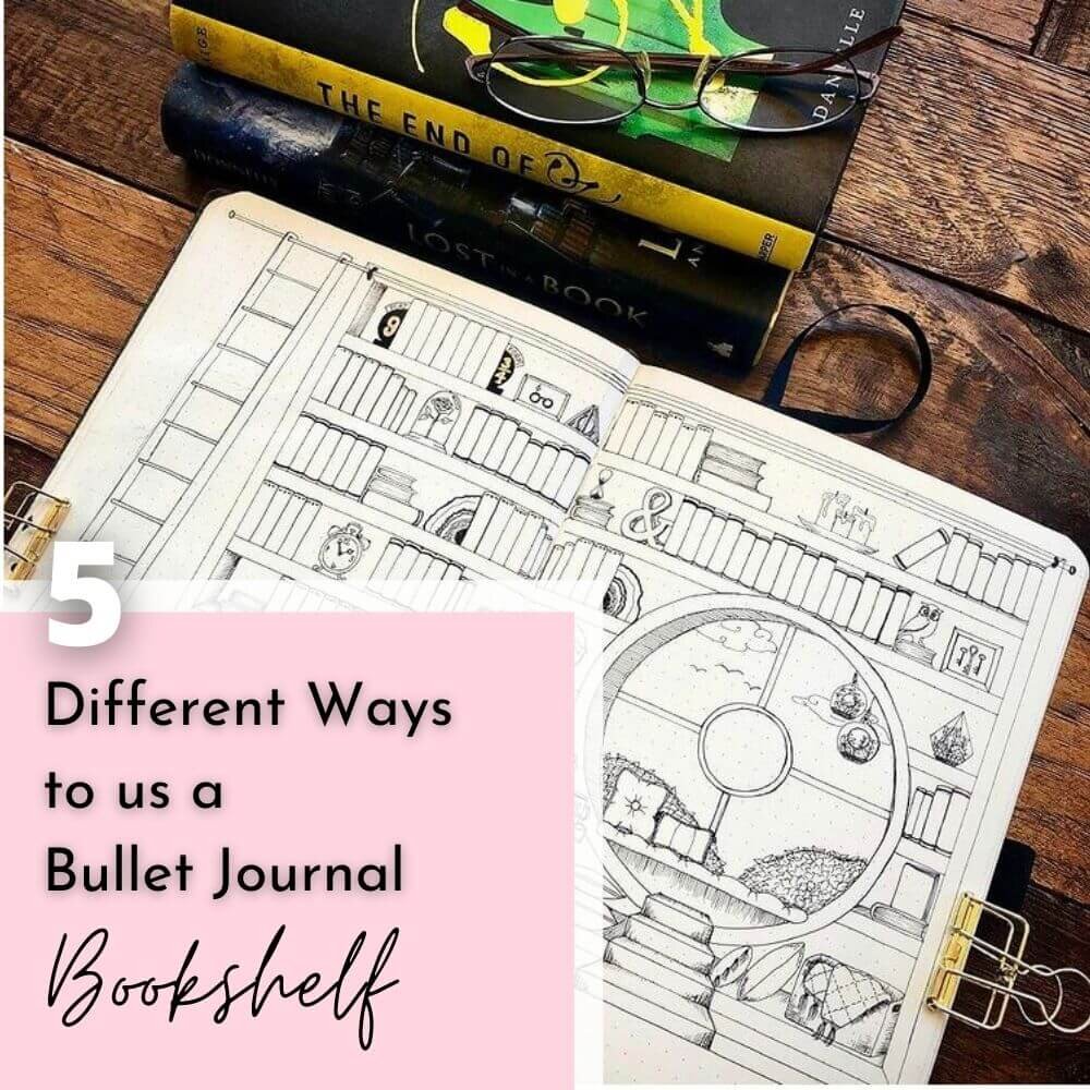 5 Different Ways to Use a Bullet Journal Bookshelf — Joyful Journaler