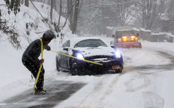 Estados Unidos Inició  Labores De Recuperación Tras Potente Tormenta De Nieve.