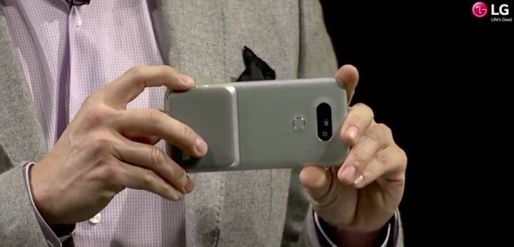 LG presenta el LG G5 y sus amigos en el #MWC16