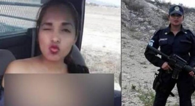 Policía Mexicana Hace Topless Mientras Patrulla