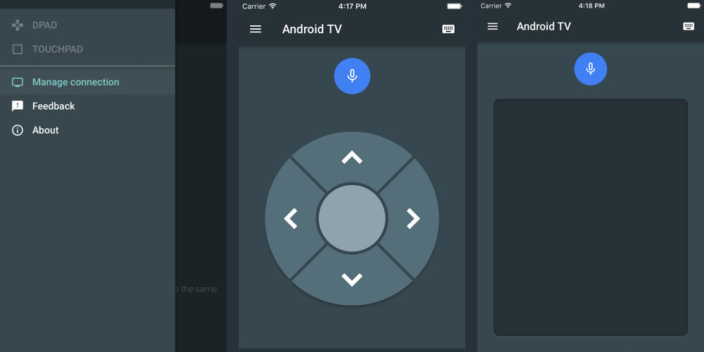 Google lanza una app de control remoto de TV Android para iPhone