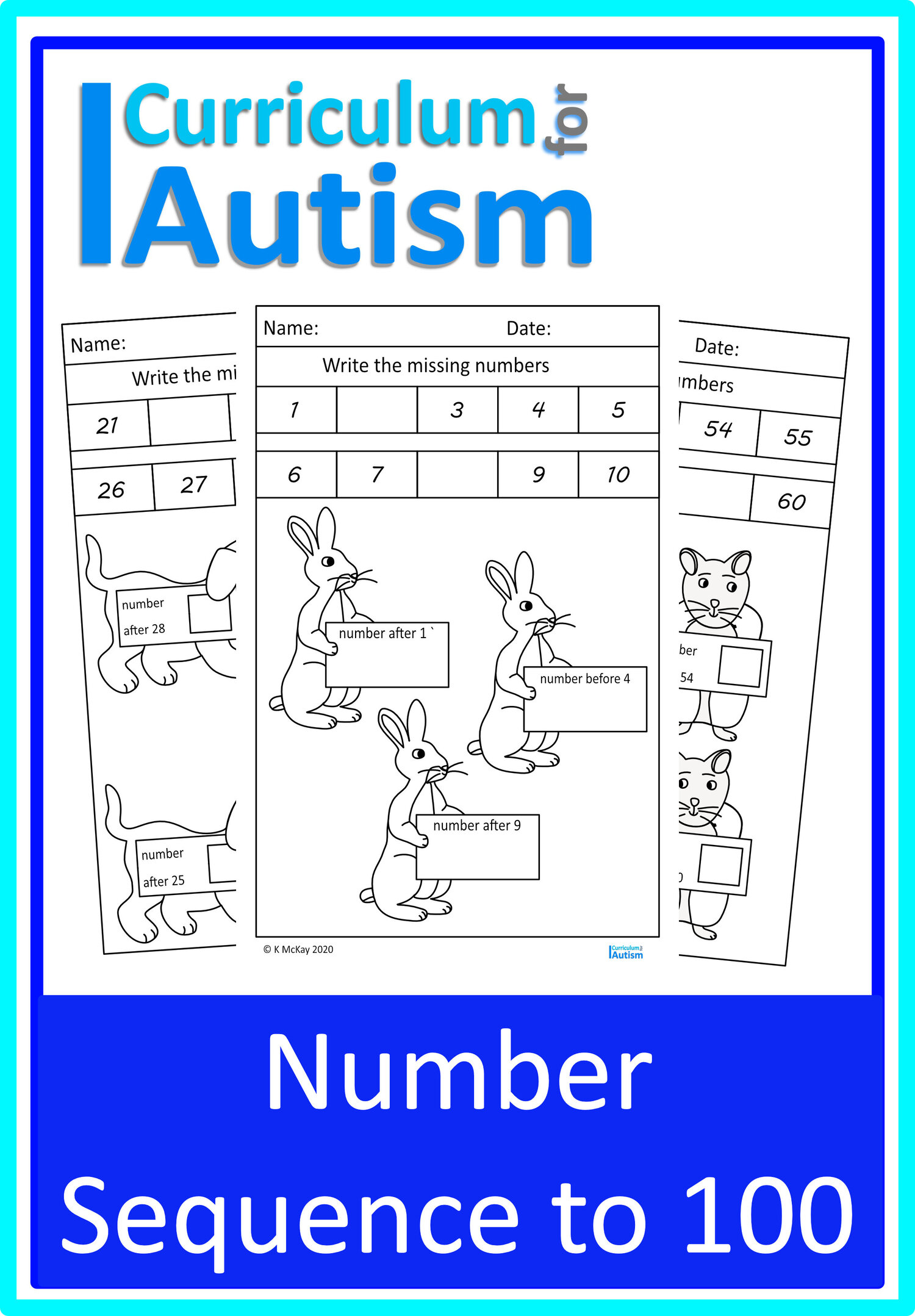 number-sequence-order-to-100-worksheets-autism-special-education