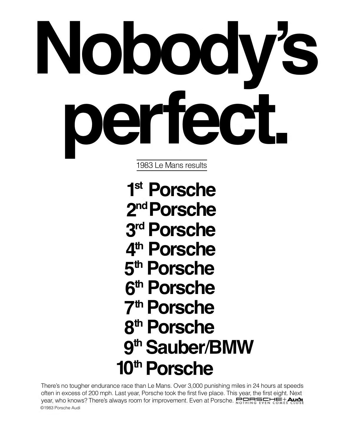 18 nice automobile print advertisements aimed on the U.S. marketplace