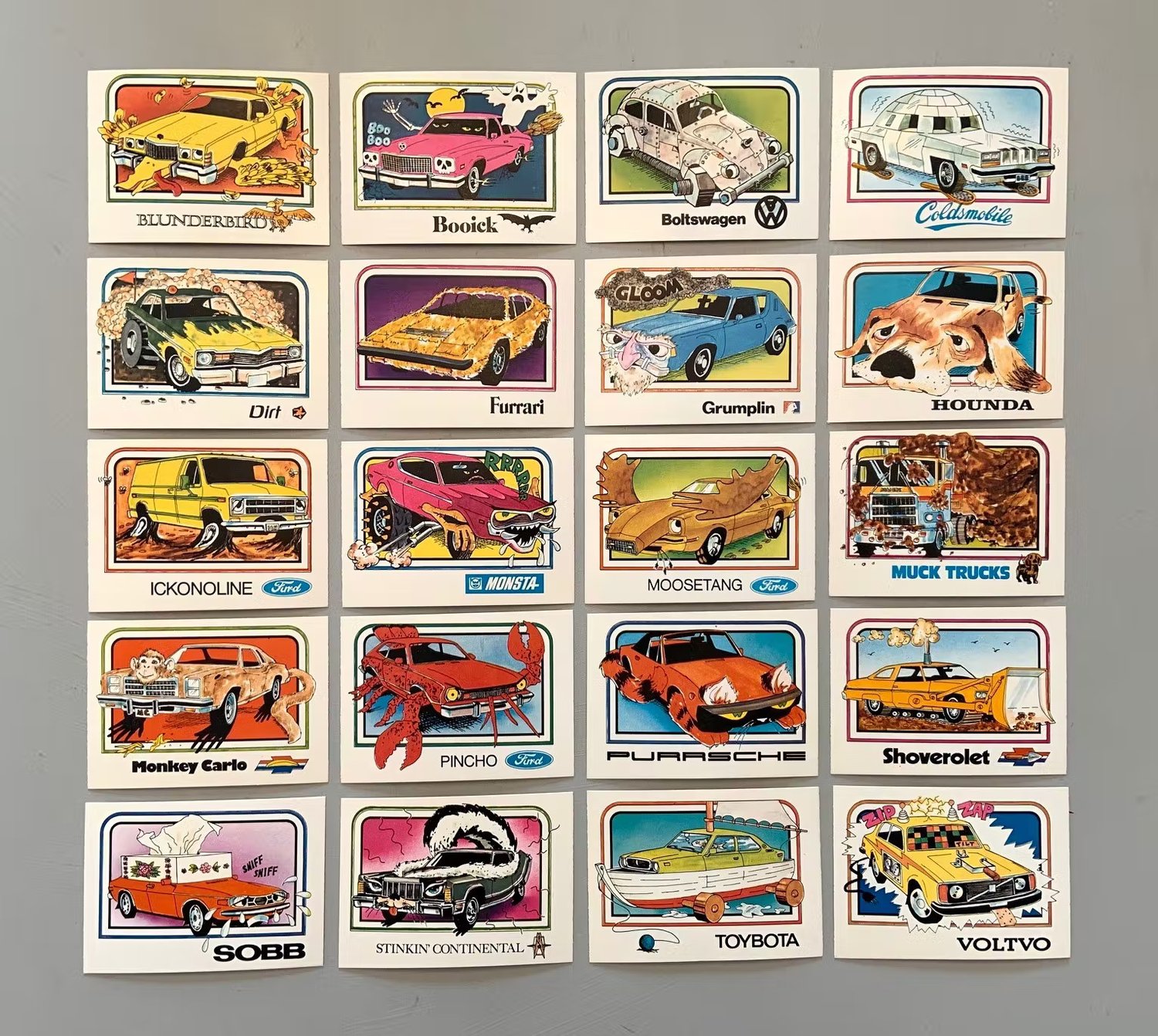 In 1976, building a set of Krazy Cars required a lot of Wonder Bread — Petersen Automotive Museum