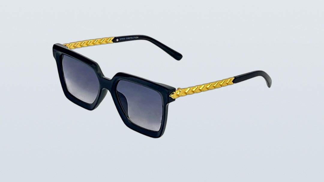 V Shades Fashion Sunglasses with Chain Arm