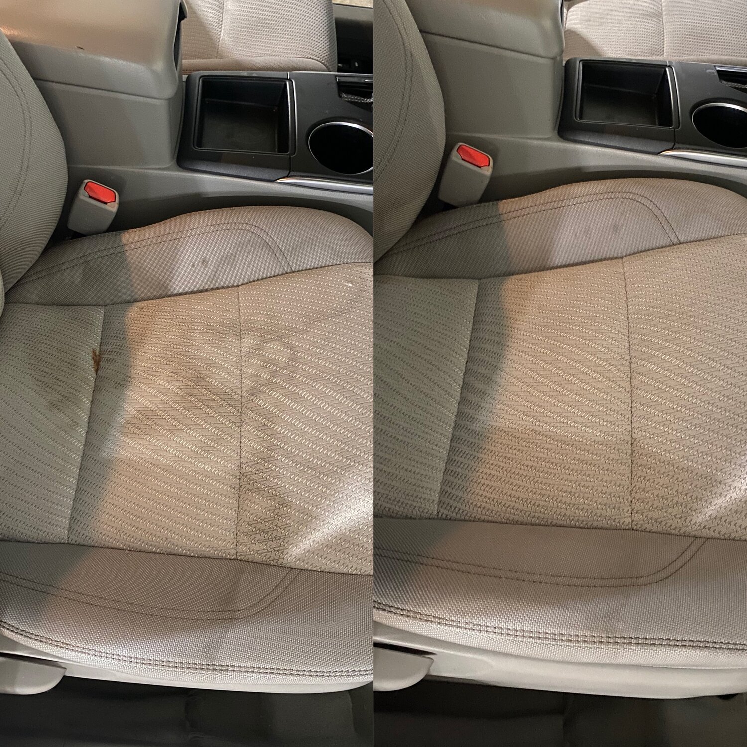 Disgusting Car Seats and Carpet Get Deep Cleaned 