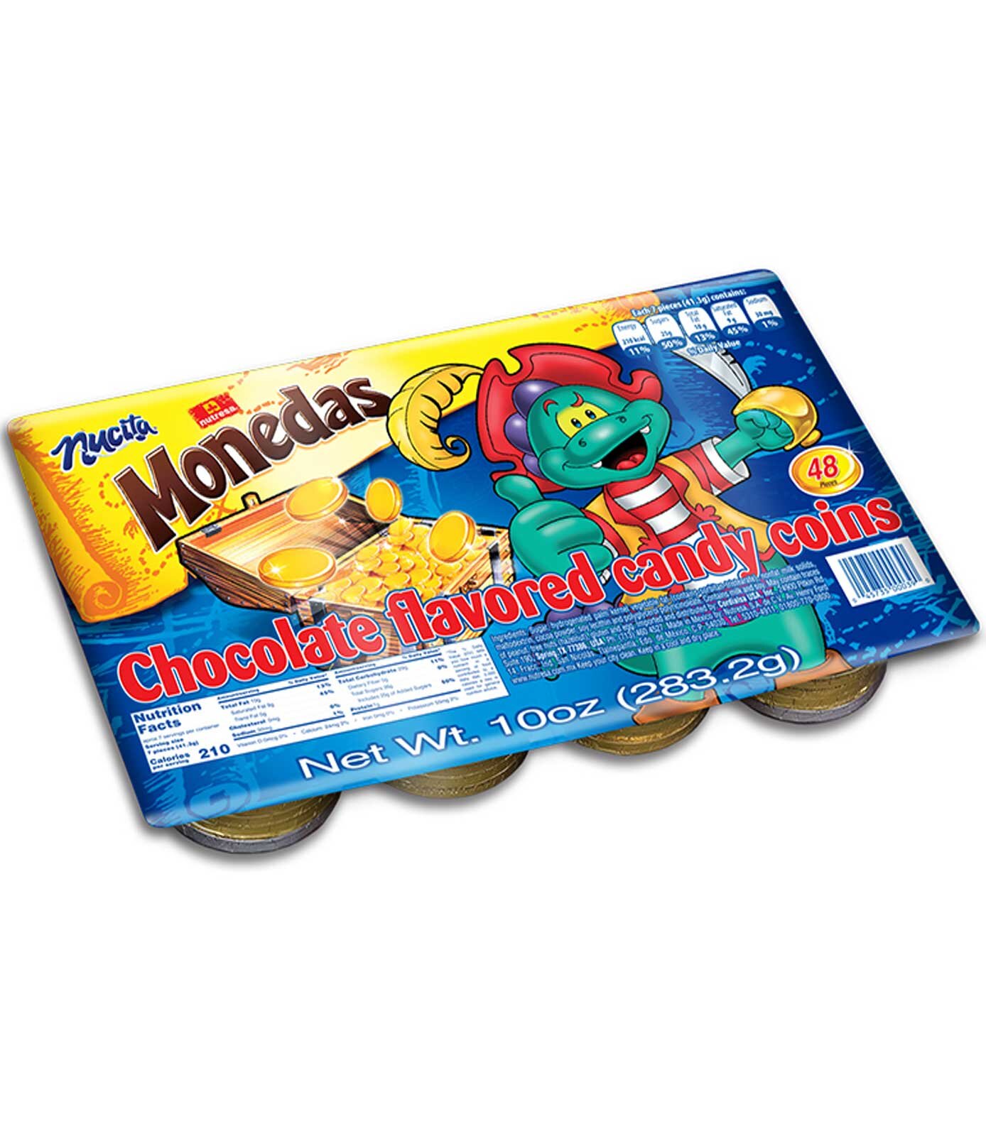 Nucita Monedas Chocolate Flavored Candy Coins 48 pieces per container —  Dulfi.Us