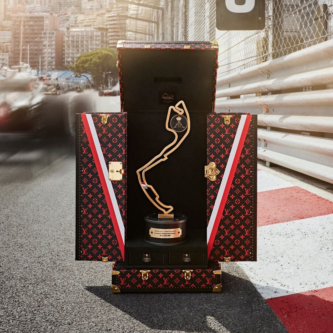 Louis Vuitton has designed the official trophy case for the Formula 1  Monaco Grand Prix - Luxurylaunches