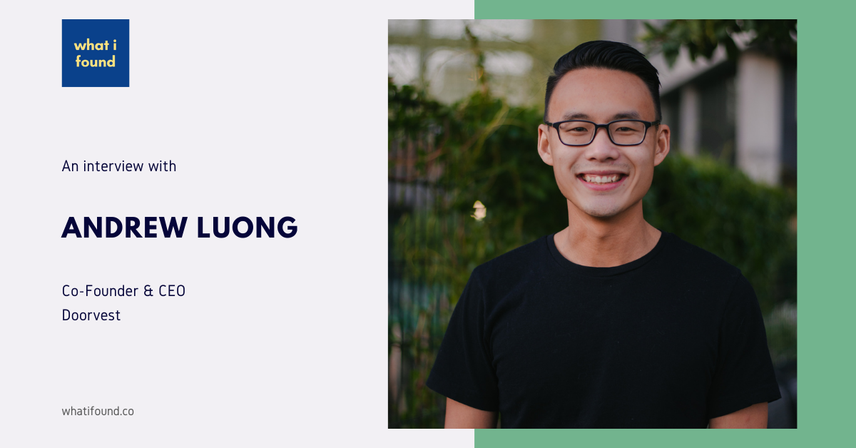 Andrew Luong | Doorvest — What I Discovered