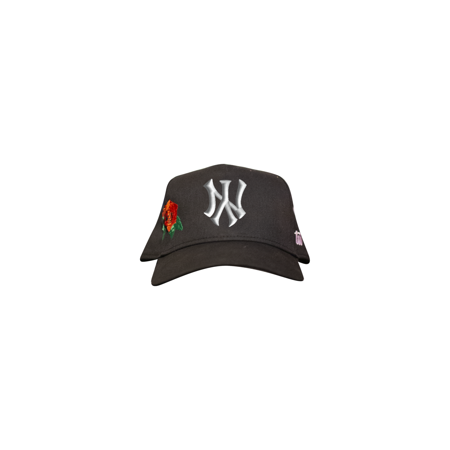 New York Yankees Rose 5 Panel Black snapback — Gallery