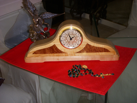 Pornchai Moontri Mantle Clock