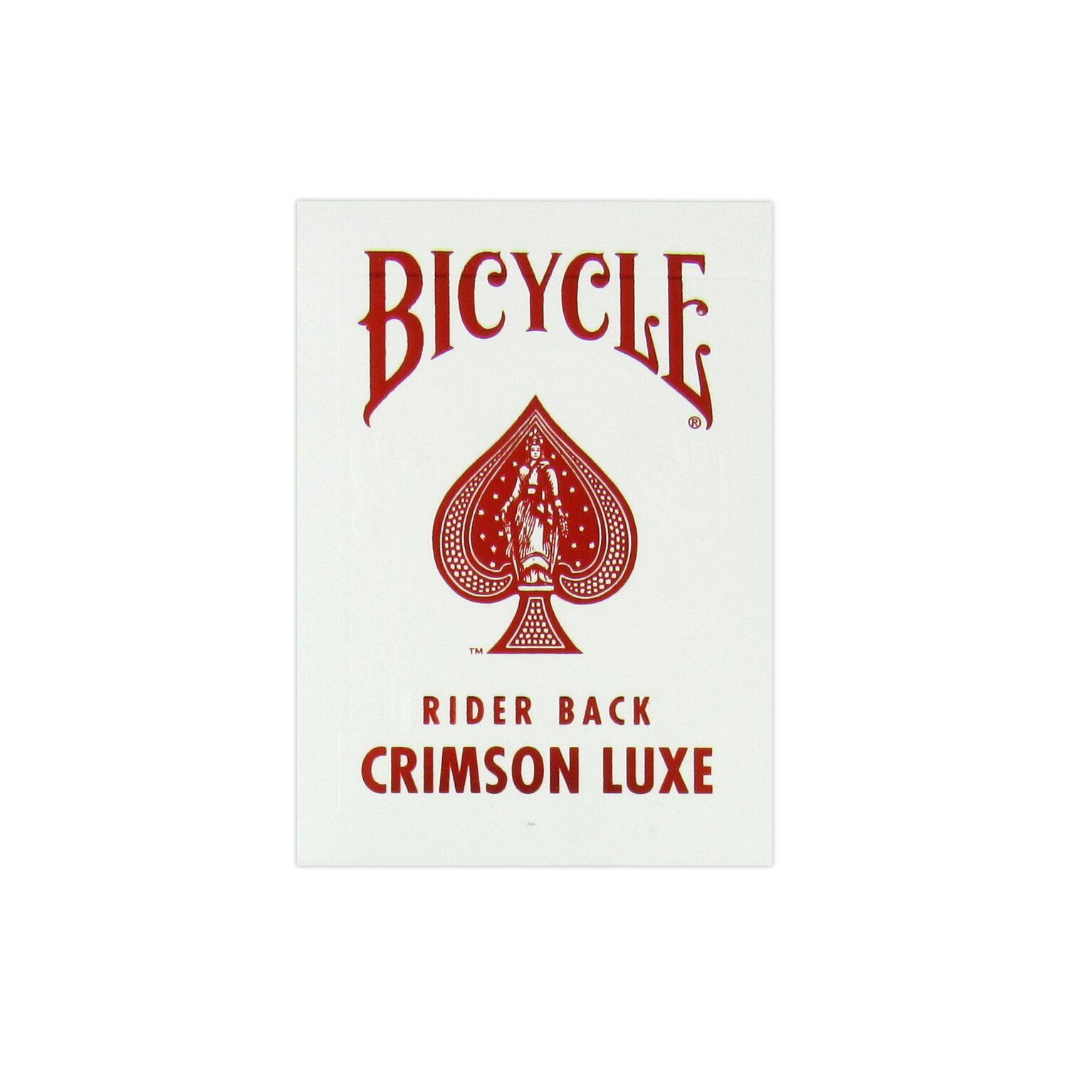 450円 正規品販売！ 即決■Bicycle Rider Back Crimson Luxe Version 2■レアデック■