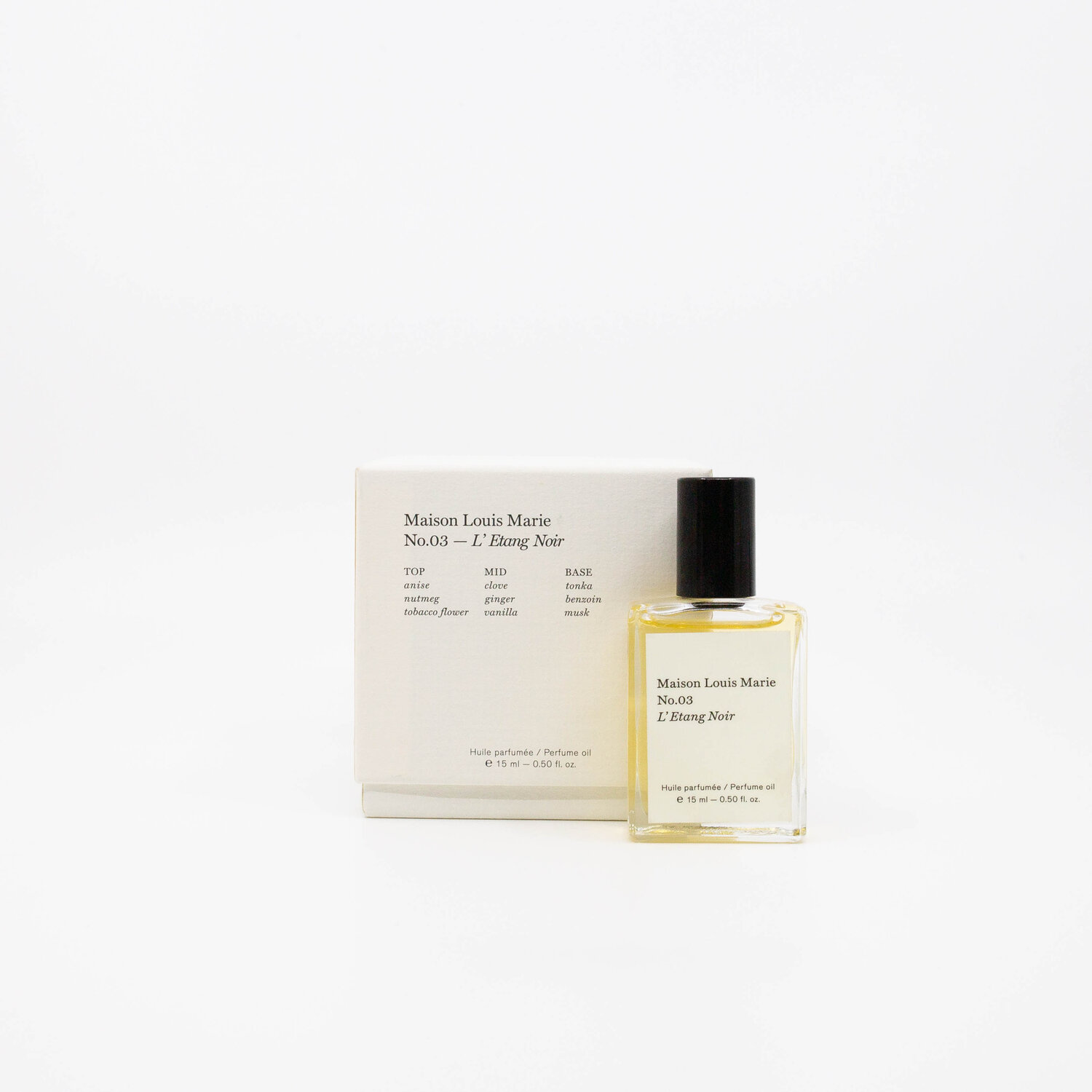 Maison Louis Marie Perfume Oil No.03 L'Etang Noir — + Supple Apothecary