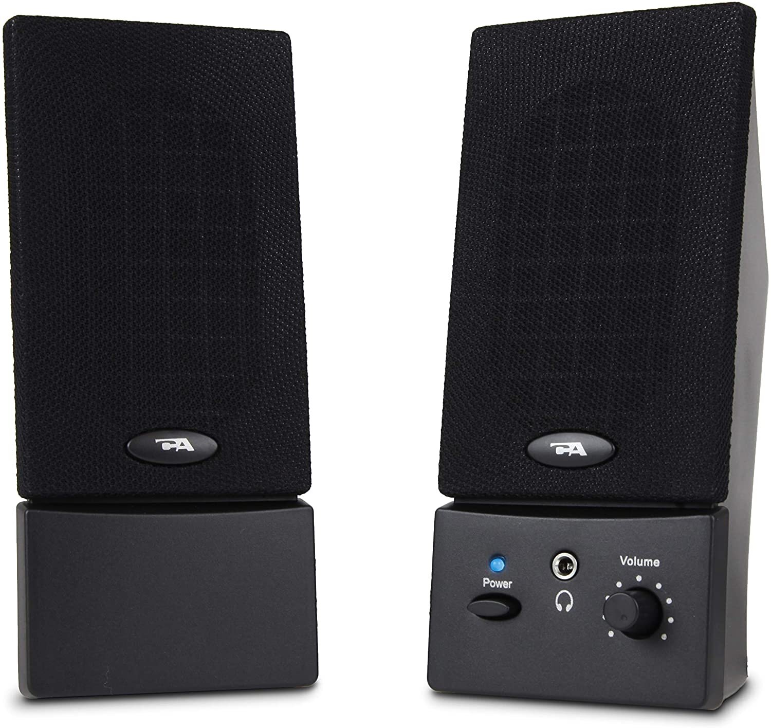 Schat tieners ~ kant CA-2016 2.0 Powered Computer Speaker System — Cyber Acoustics