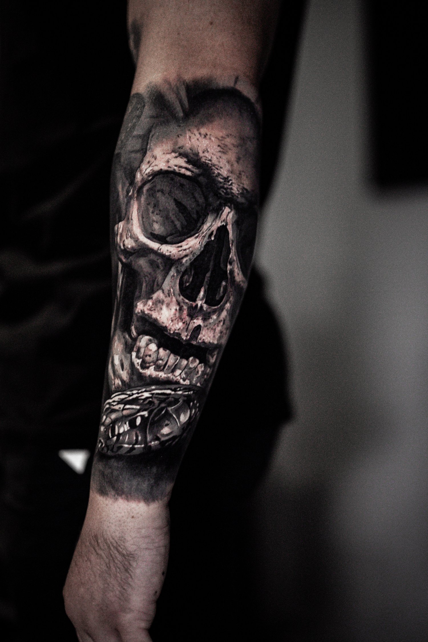 Black & Grey Realism Tattoos — Jeremy Furniss Tattoo