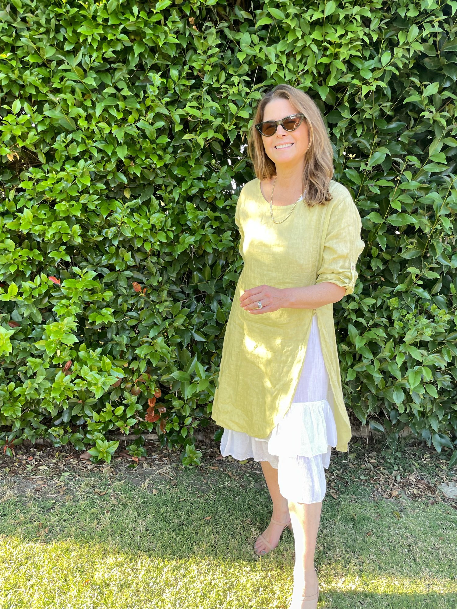 Linen Layered Dress — gifted by risa