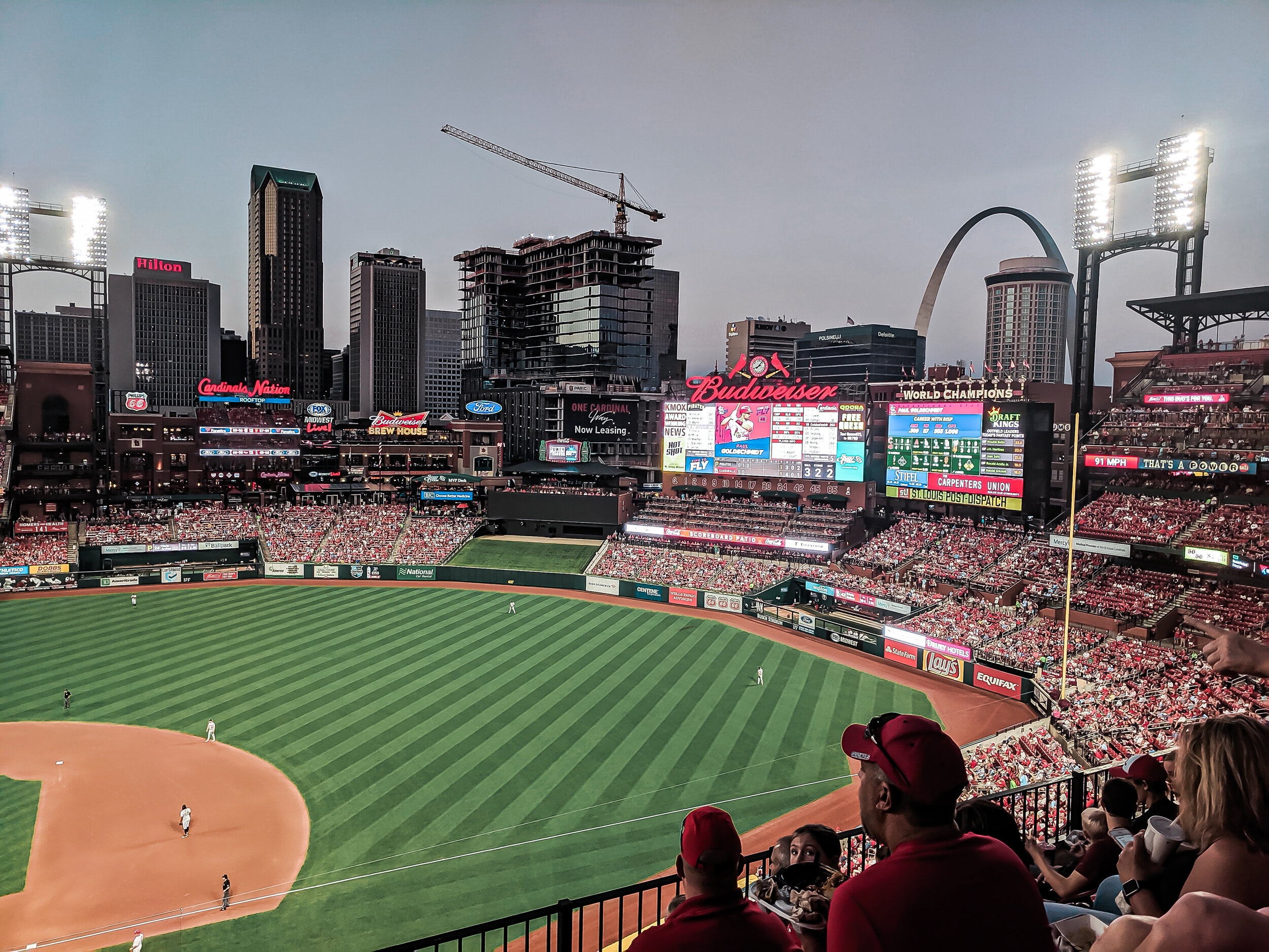 St. Louis Cardinal's Baseball Game Date Night