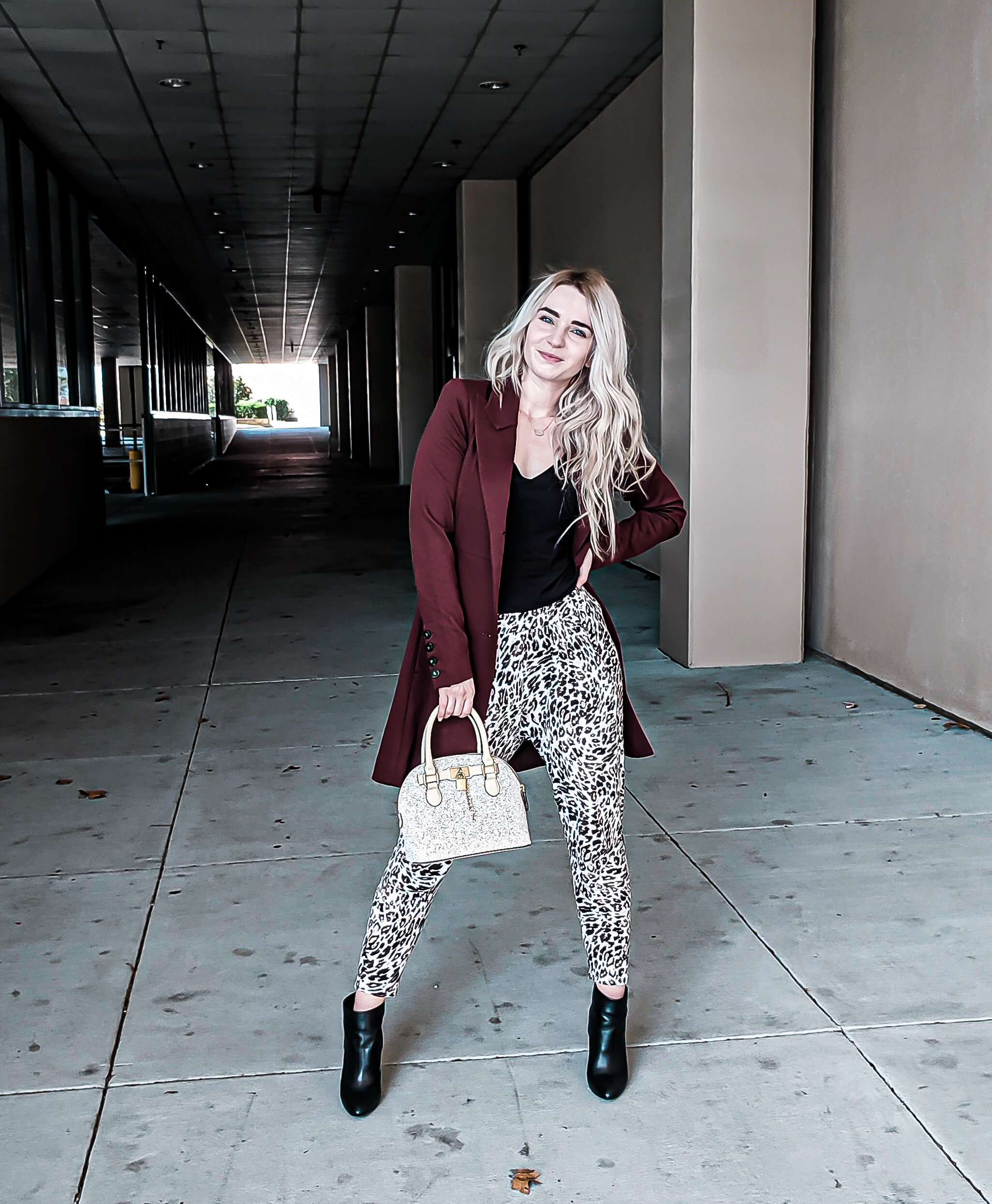 Fall Style: Leopard Leggings Outfit
