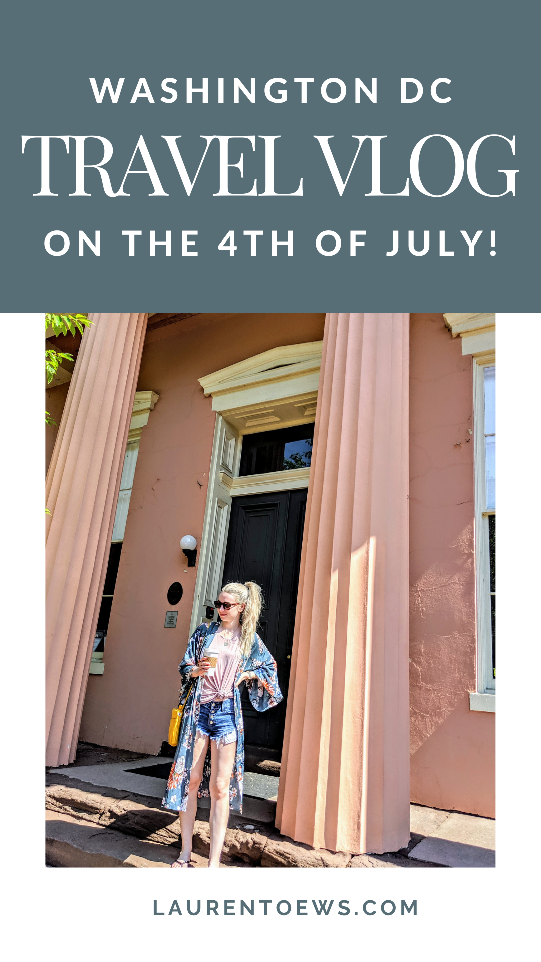 Washington DC Travel Vlog & Diary on the 4th of July!