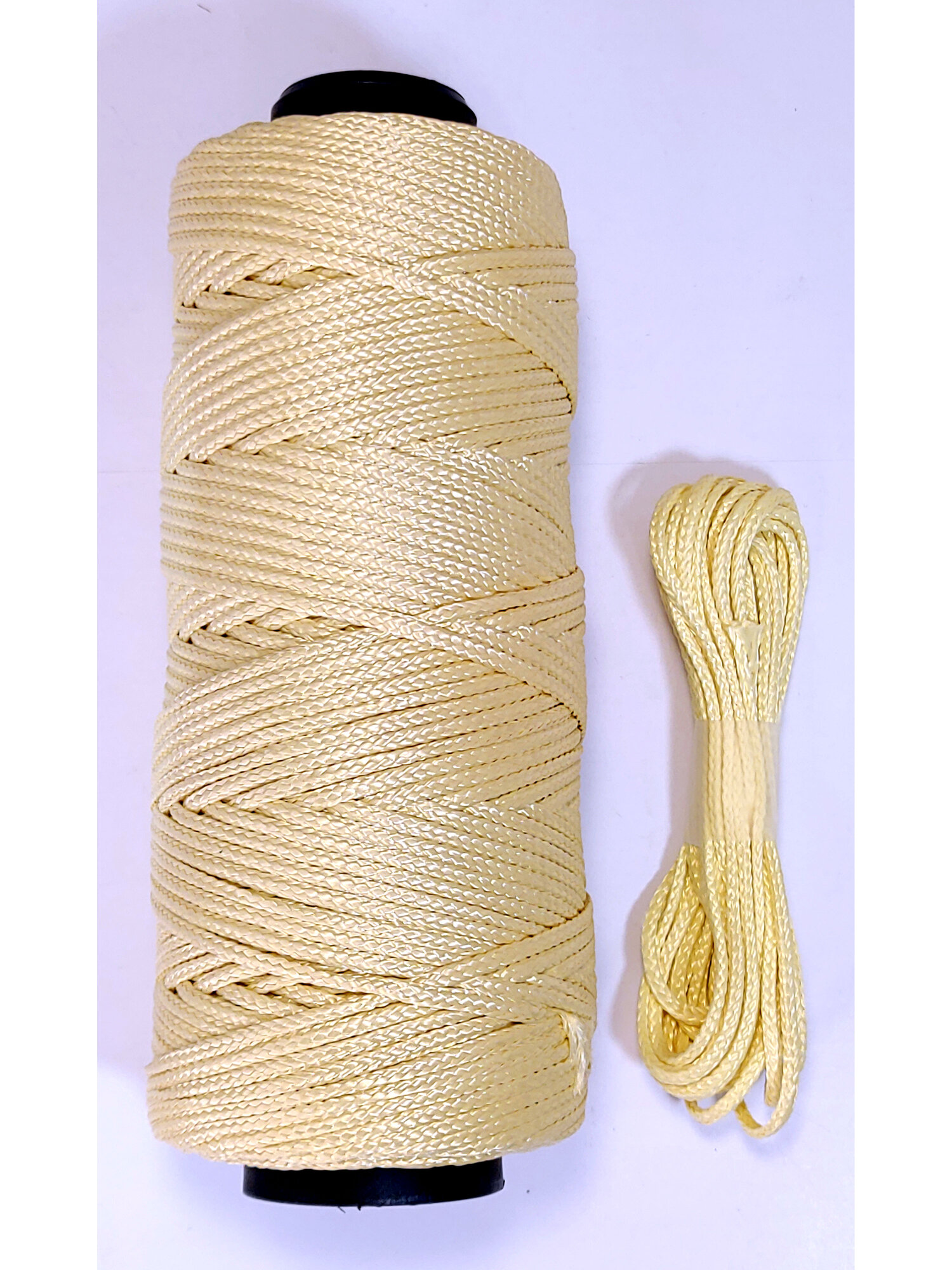 Kevlar Shock Cord, 1/4in, 2200lb, Raw stock by the yard