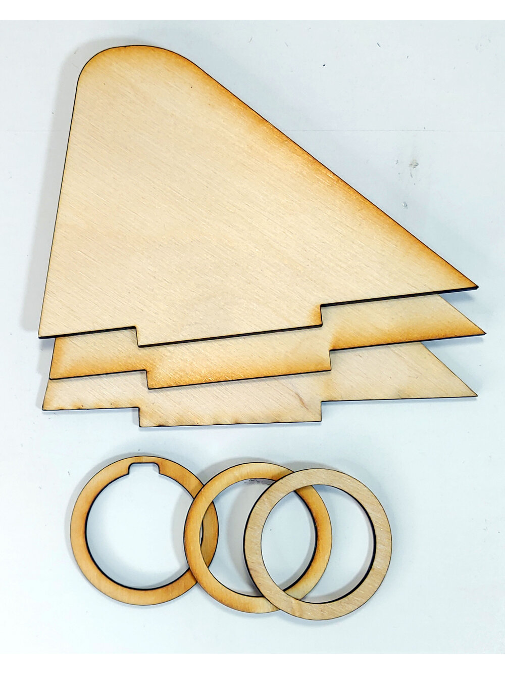 Estes Executioner Plywood Fin And Centering Ring Kit for 29mm mount! 