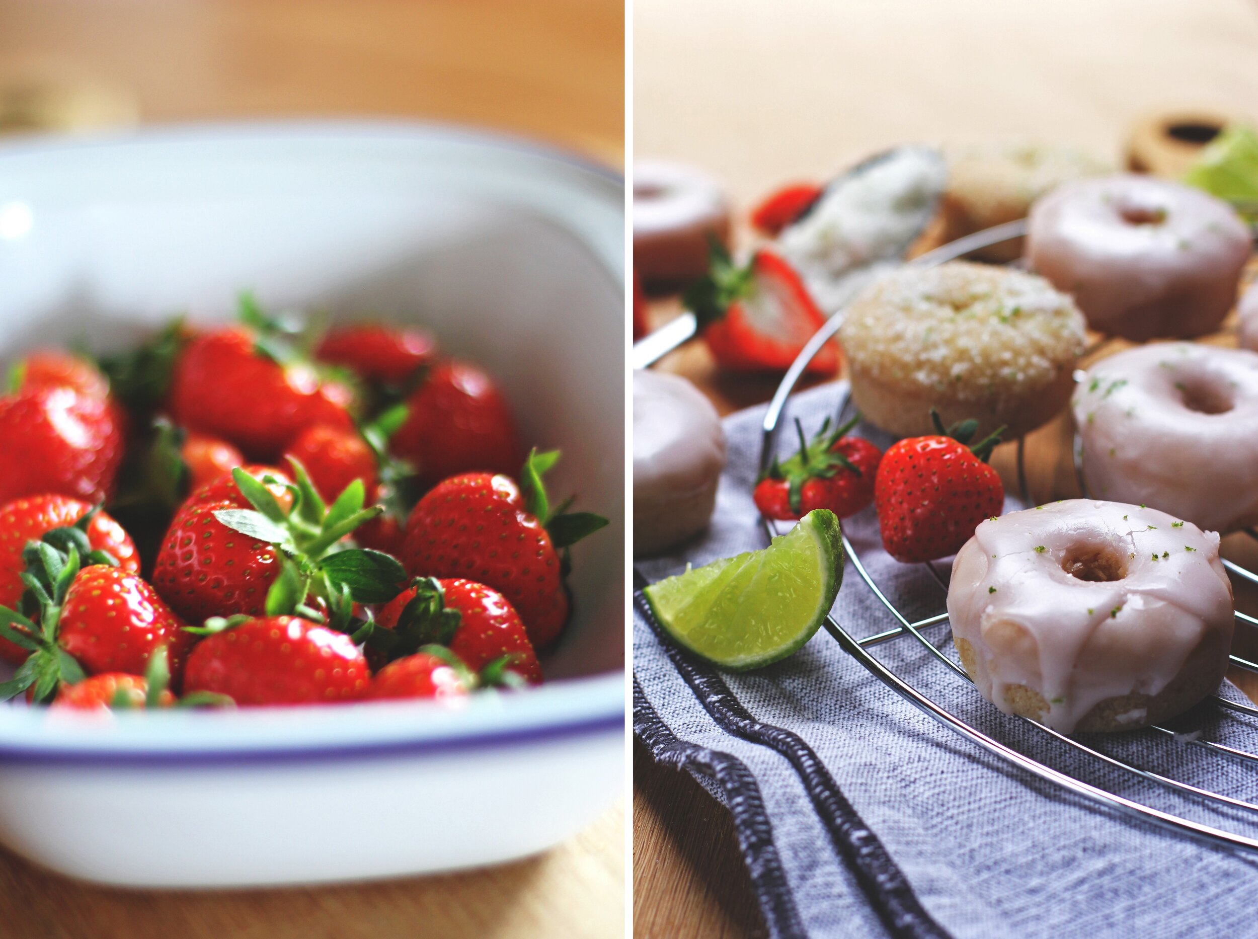 Strawberry Daiquiri Doughnuts by The Mother Cooker