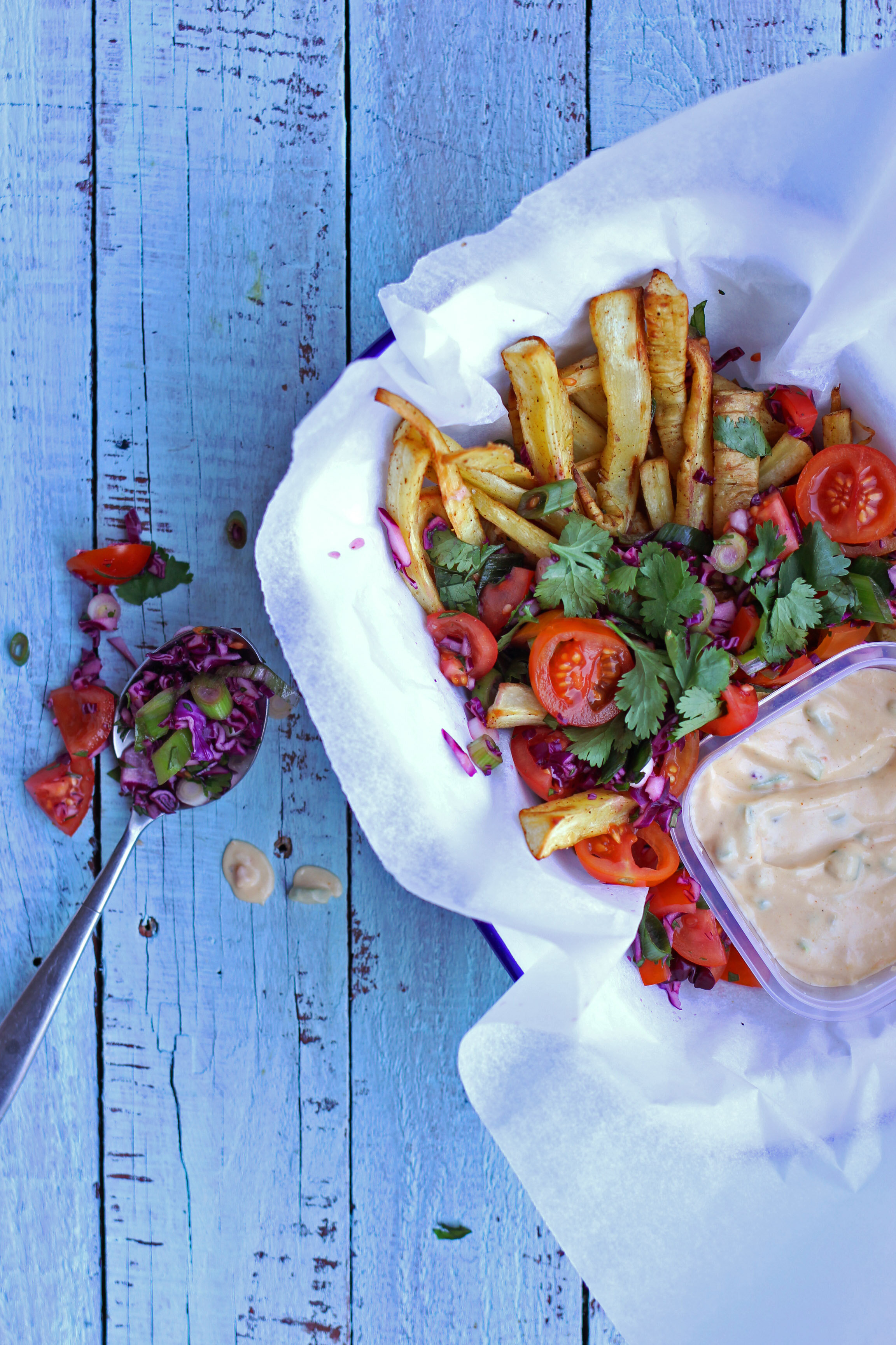 Loaded Parsnip Fries | The Mother Cooker