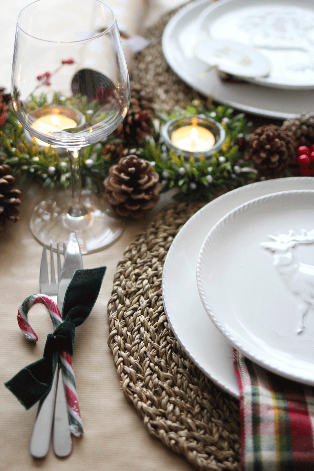 Christmas Tablescape | The Mother Cooker