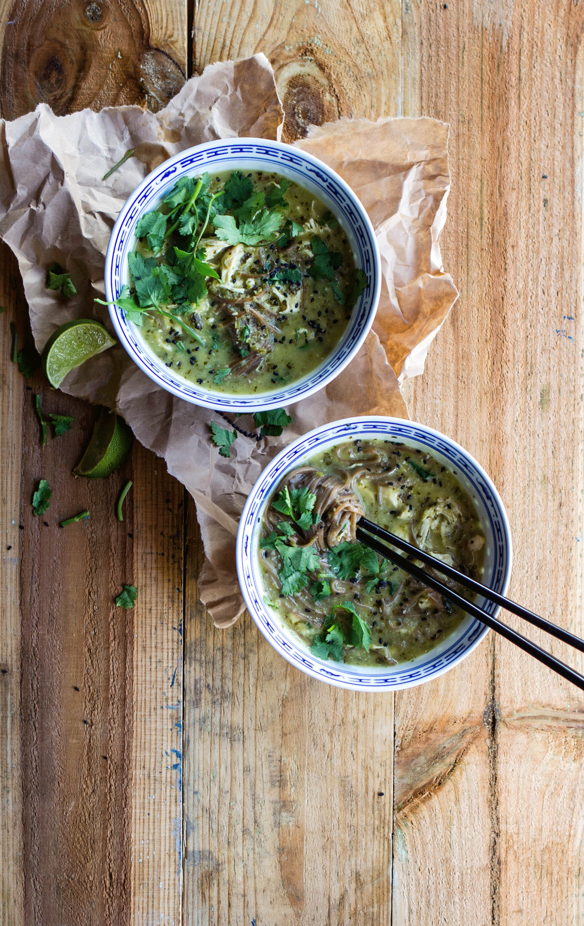 Thai Green Soba Noodles | The Mother Cooker