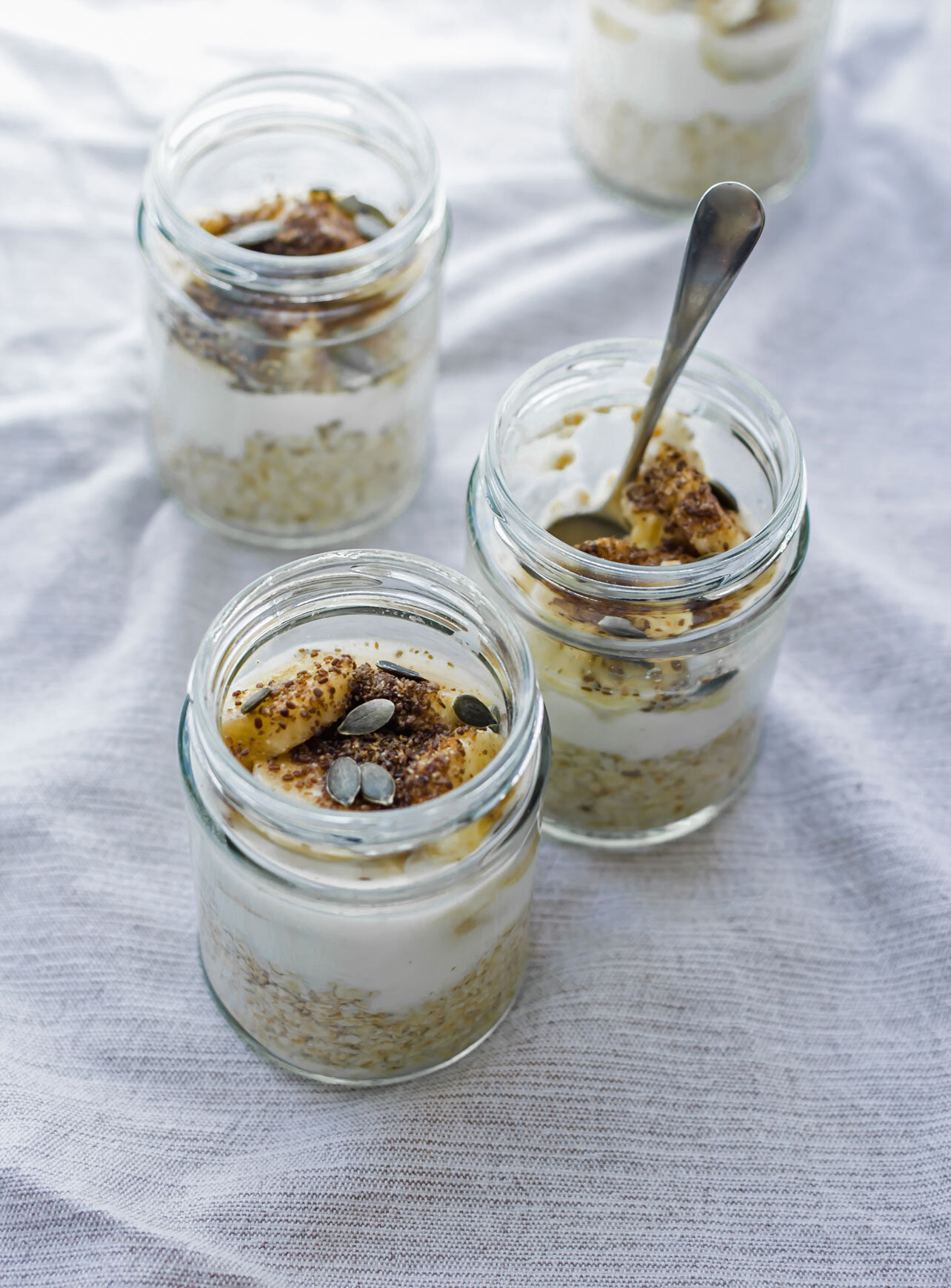 Banana and Coconut Overnight Oats | The Mother Cooker