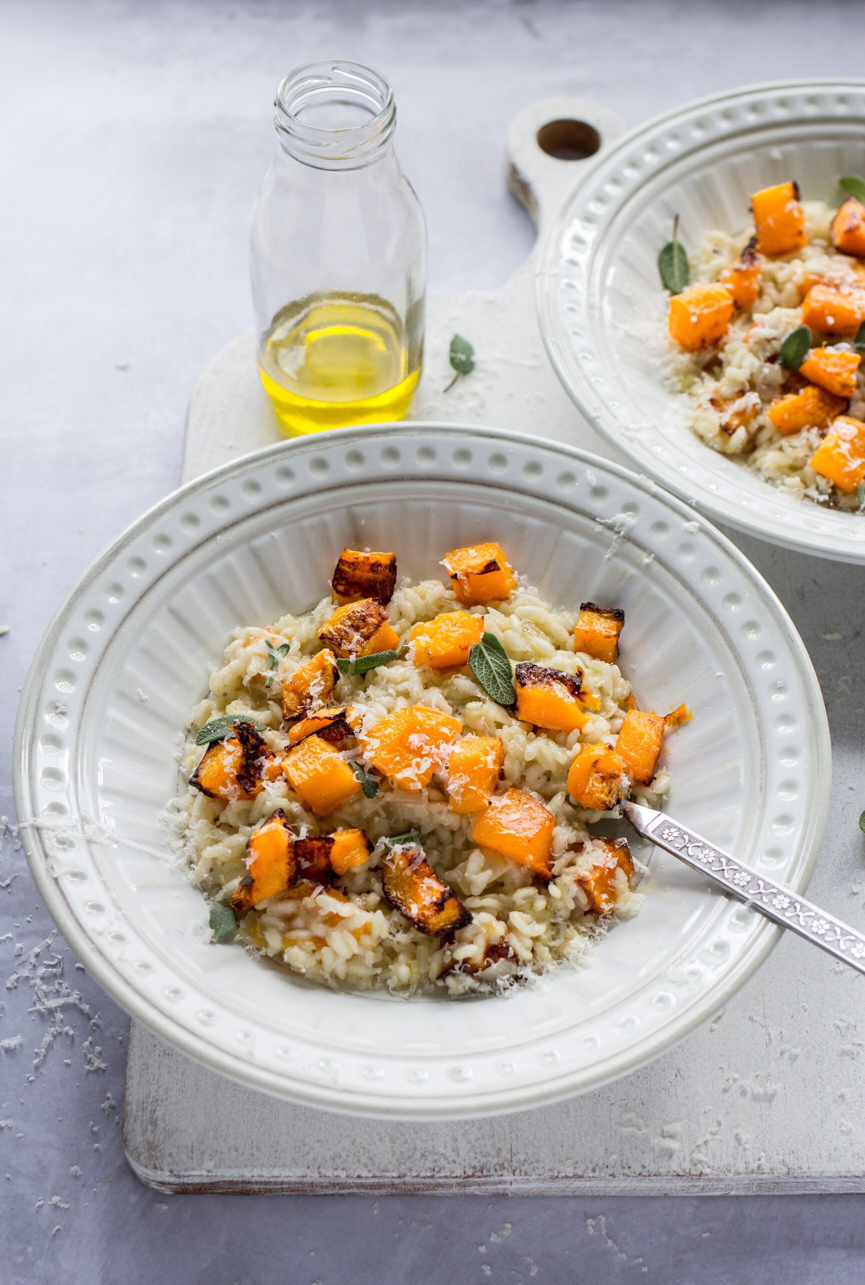 Roasted Butternut Squash Risotto with Sage | The Mother Cooker