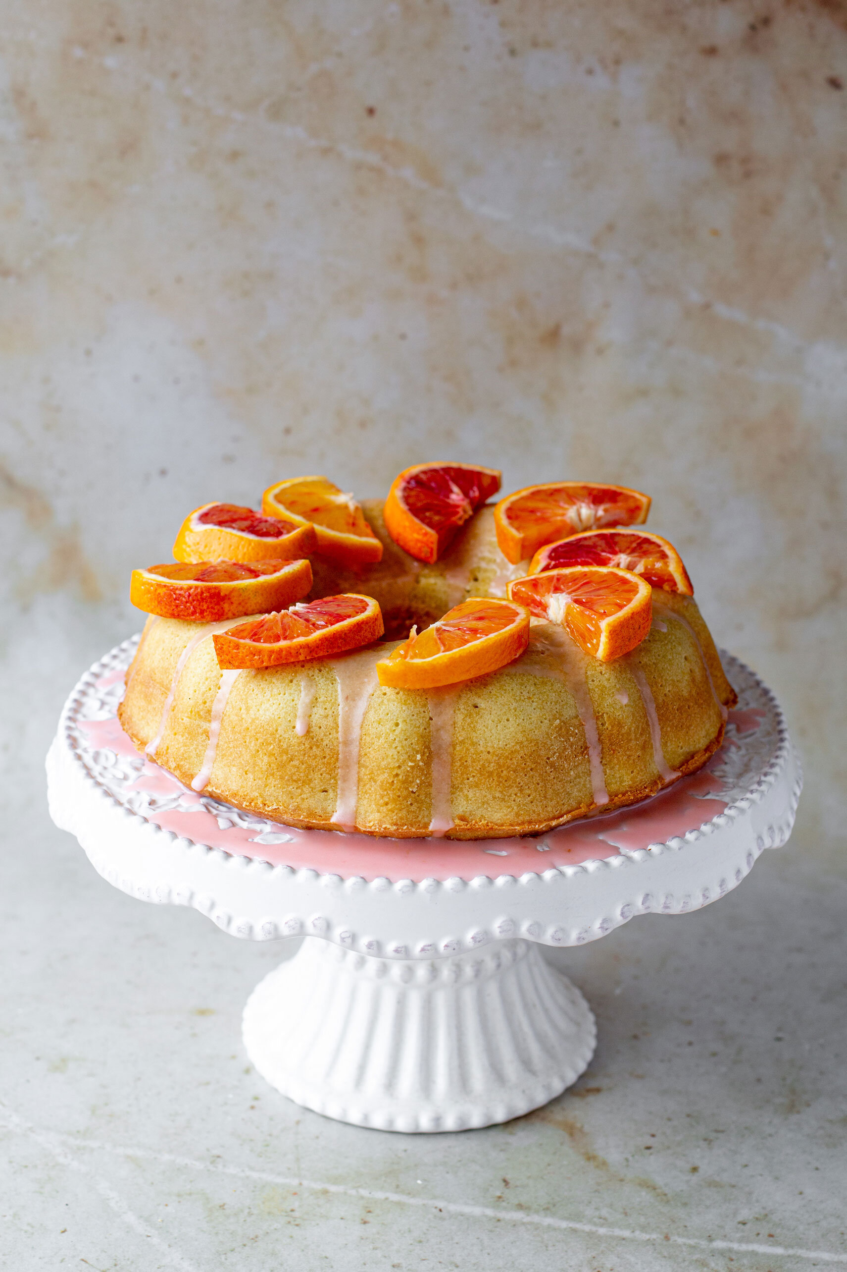 Blood Orange and Vanilla Cake | The Mother Cooker