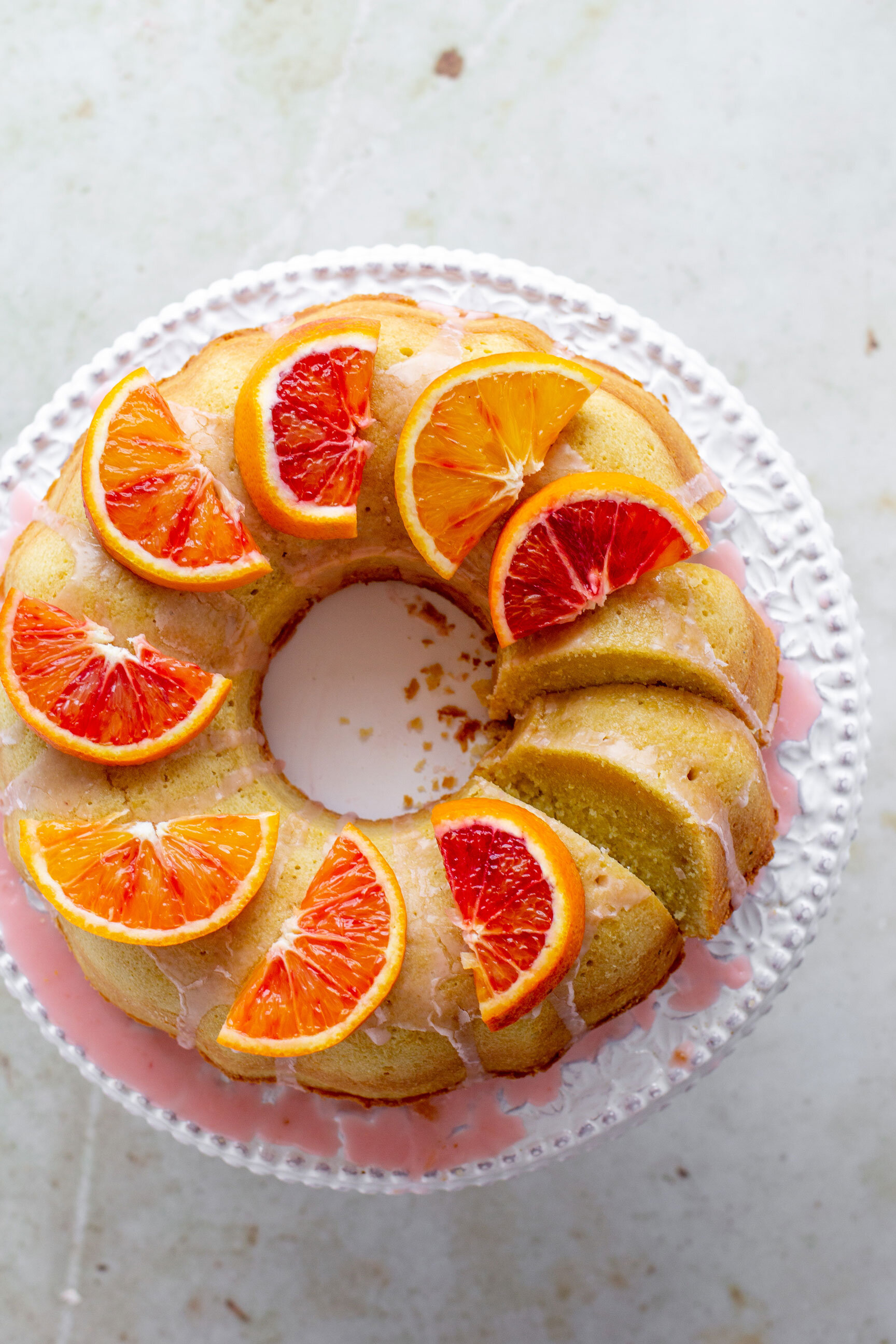 Blood Orange and Vanilla Bundt Cake | The Mother Cooker