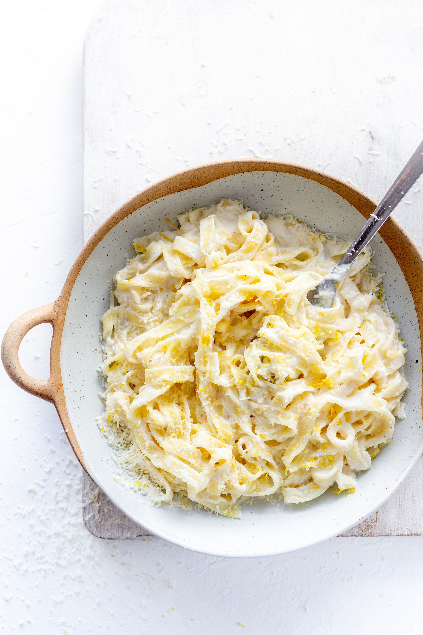 Lemon and Ricotta Tagliatelle | The Mother Cooker