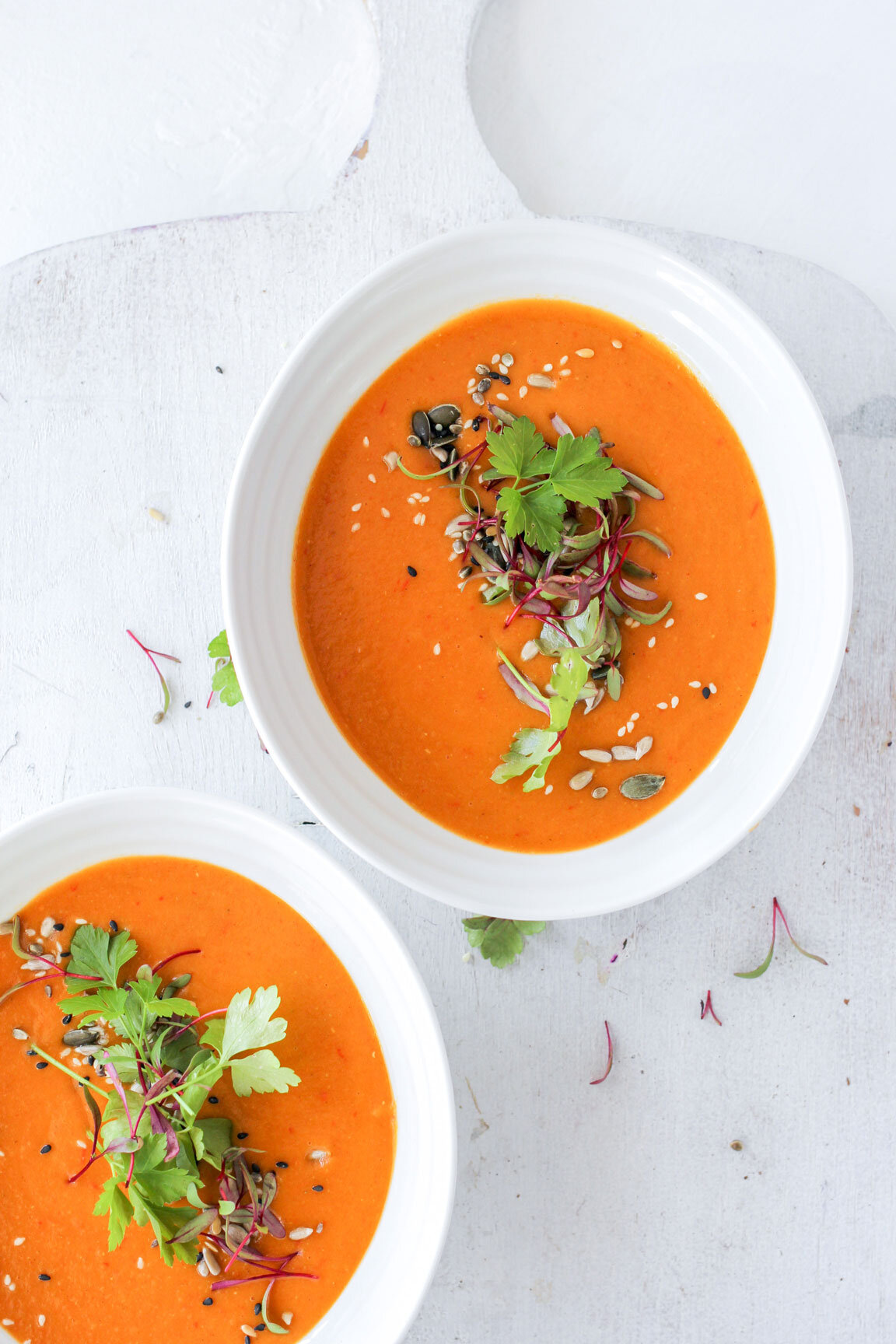 Sweet Potato and Red Lentil Soup | The Mother Cooker
