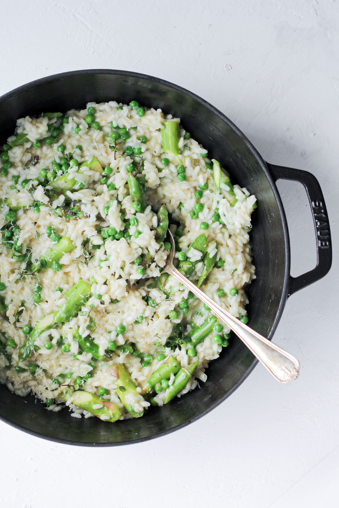 Risotto with Asparagus and Peas | The Mother Cooker