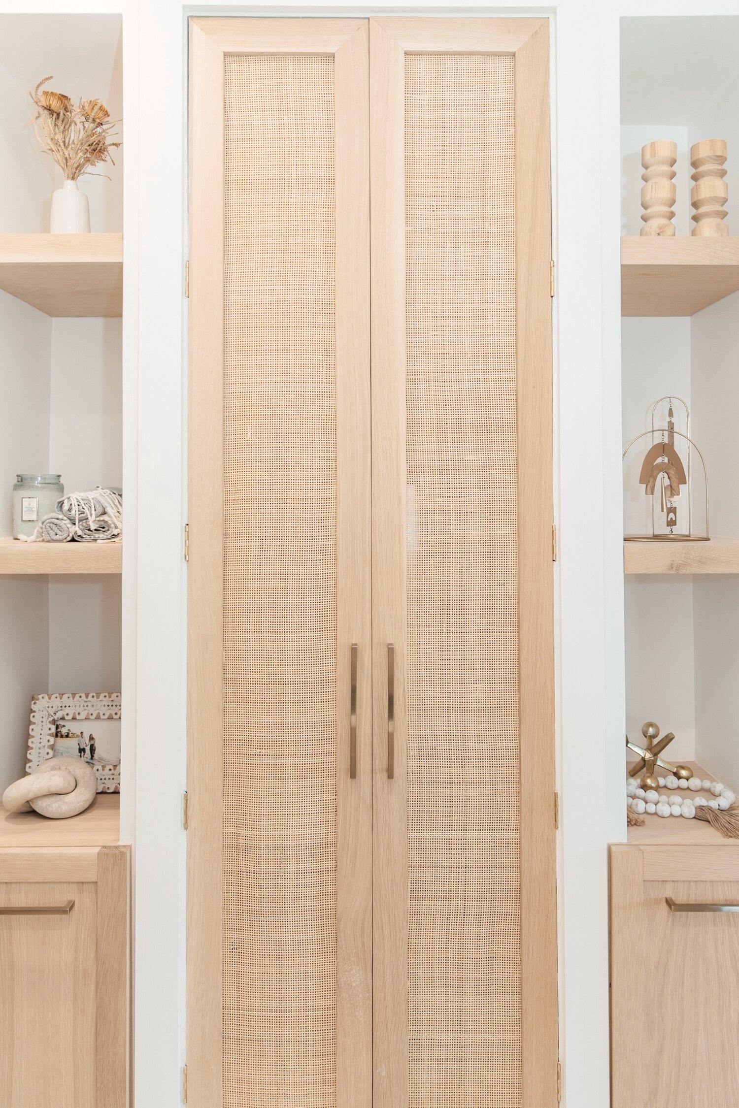DIY Custom Cane Closet Doors — Hawaii Interior Designer