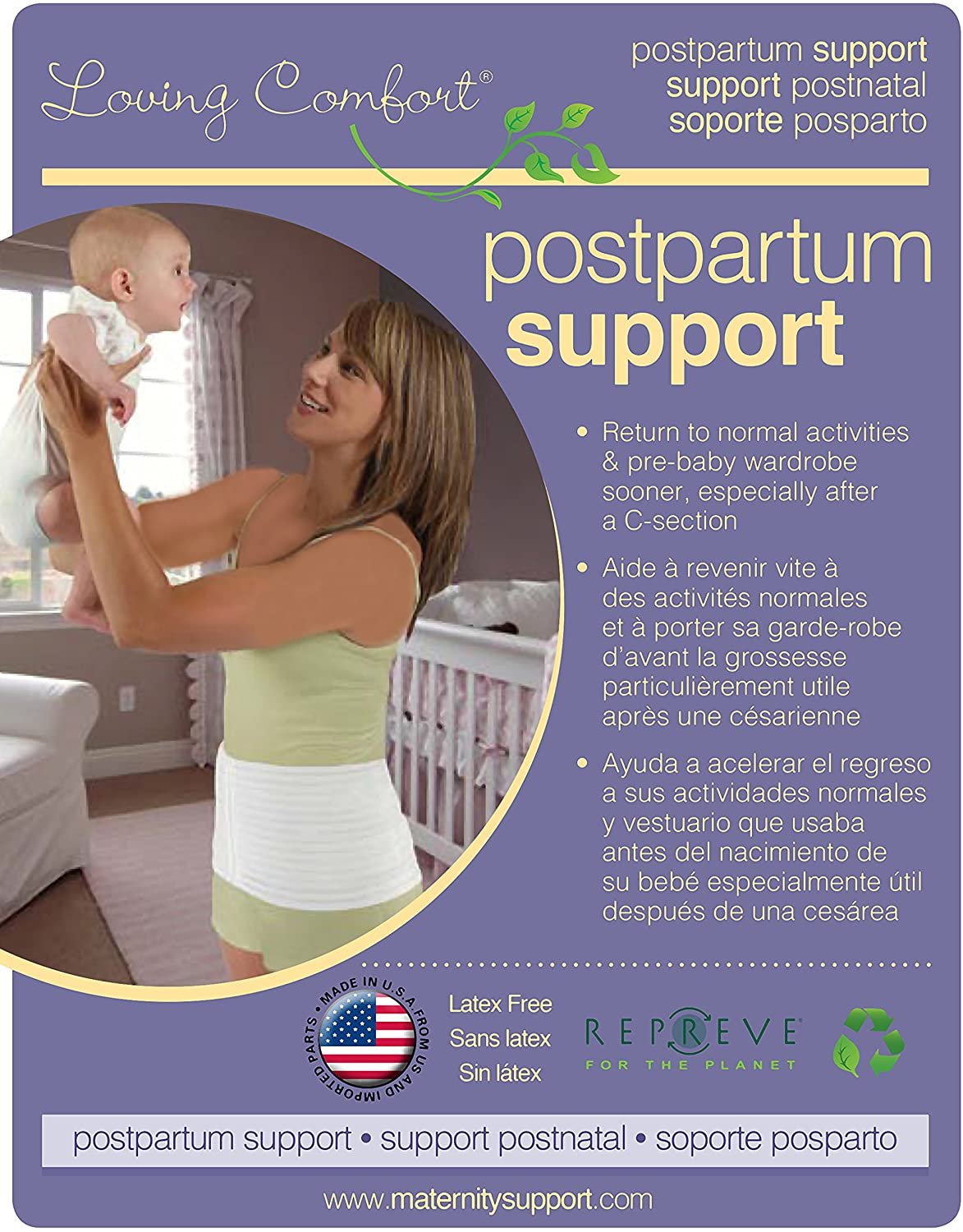 97872 by Scott Specialties Inc. - Loving Comfort Maternity Support Belt