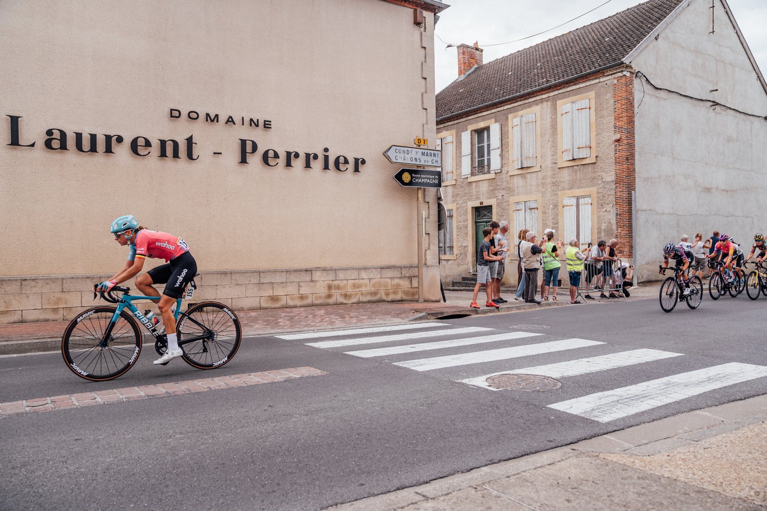 The TDFF visits Champagne country in stage three