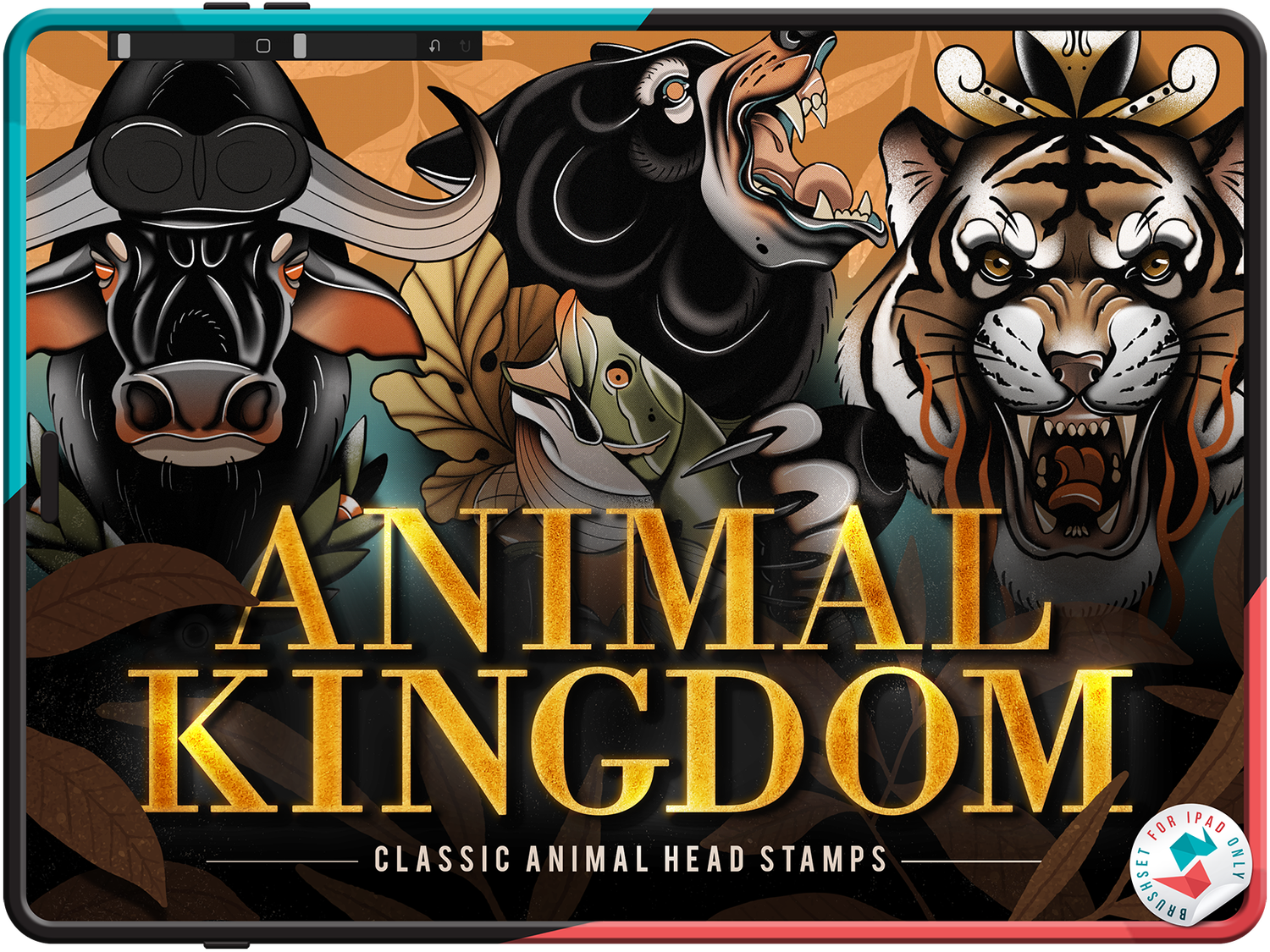 Animal Kingdom  Procreate Brush Set — Tattoo Space