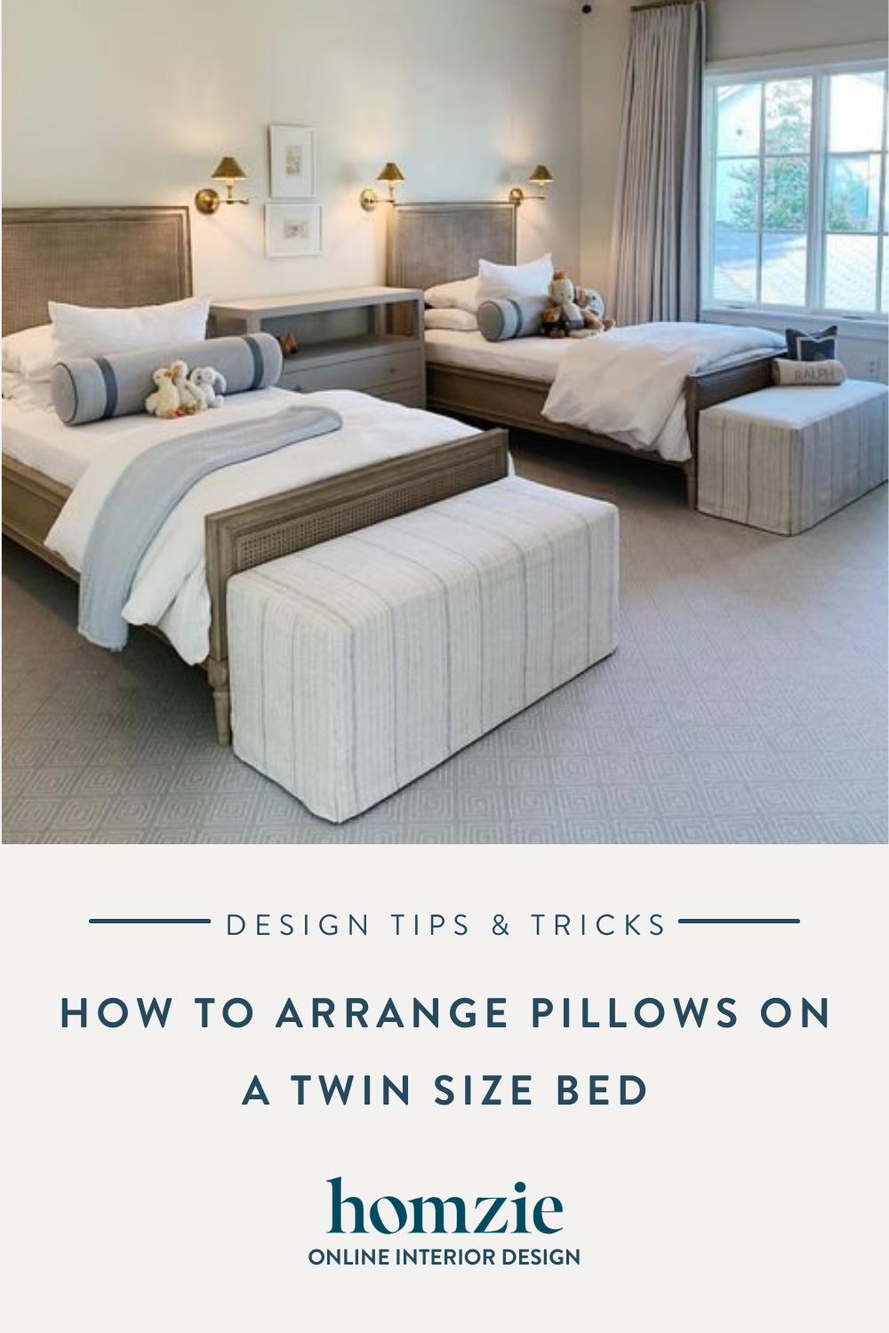How to Arrange Pillows On Your Bed - The Anastasia Co