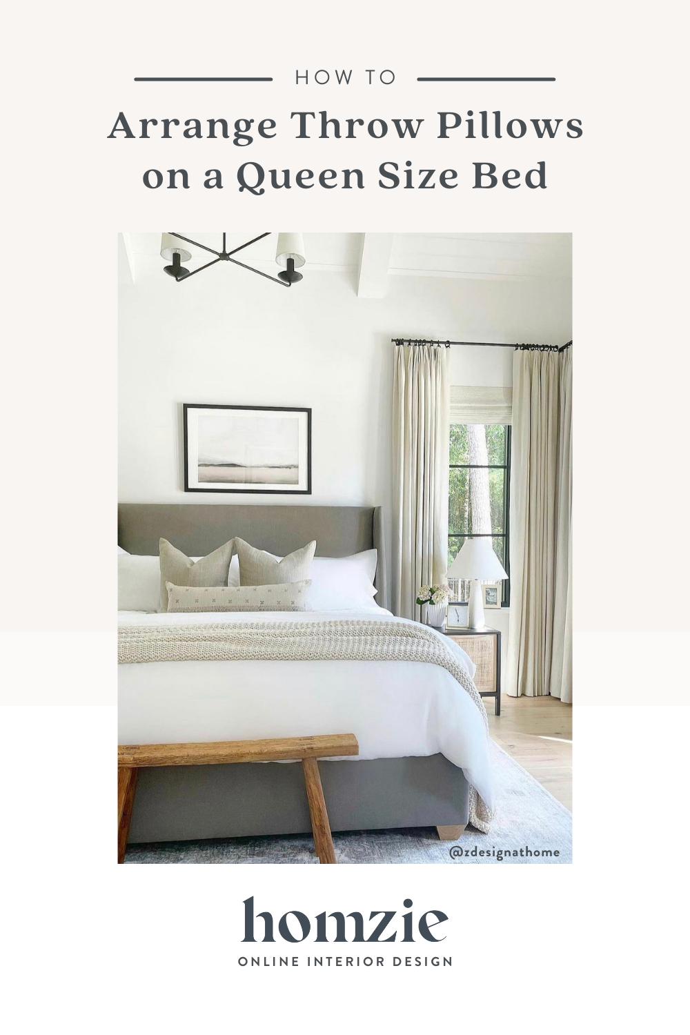 Bed Pillow Arrangements: What's Your Number?