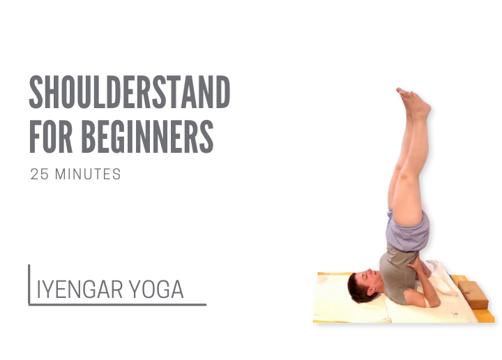 3 Ways to do Shoulder Stand, Desa Yogi Iyengar Yoga